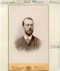 Porträtt av veterinär Josef Svensson. Född år 1852 i Görslöv, beläget mellan Malmö och Staffanstorp. Efter avlagd veterinärexamen 1879 var han verksam som distriktveterinär i Motala under perioden 1880-83 och därefter med samma tjänst i Linköping från 1883 till 1890. Sistnämnda år flyttade han till Stockholm där han erbjudits tjänst som adjunkt vid veterinärinstitutet. Från 1893 var han institutets professor i histologi, patologisk anatomi och bakteriologi. 

Hit från motala 1883