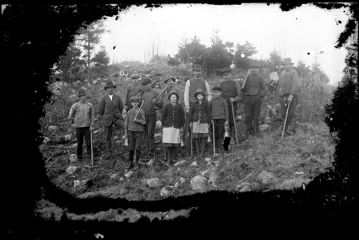 Stenbrytning vid Svinasjöskogen