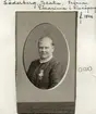 Porträtt av Beata Söderberg. Folkskollärarinna i Linköping  från 1886 till omkring 1910.