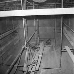 Slipning av skrovet M70 plastverkstan