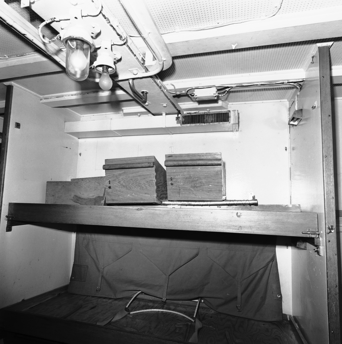 Apparatplacering av minsvep Aspö