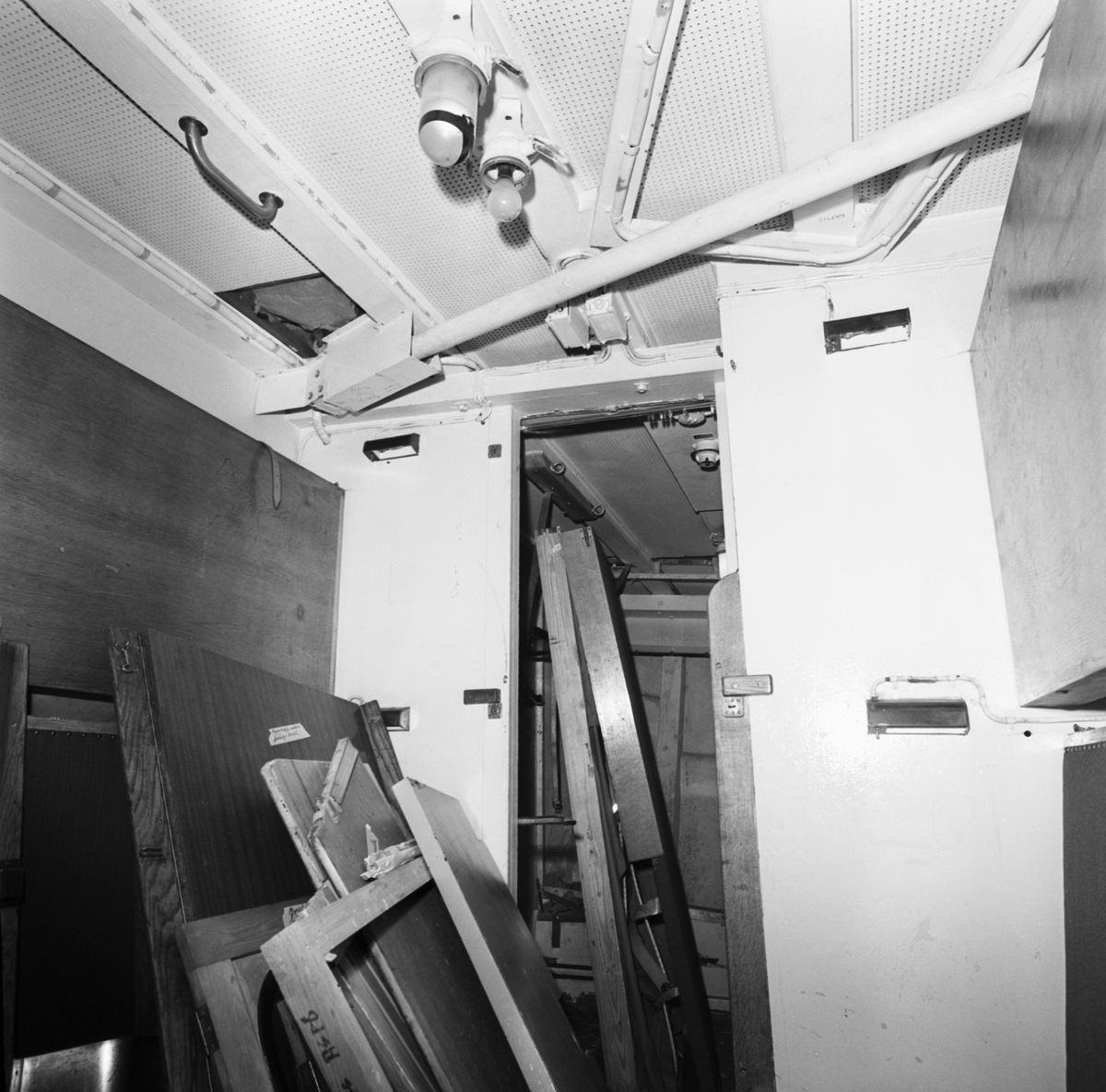 Apparatplacering av minsvep Aspö