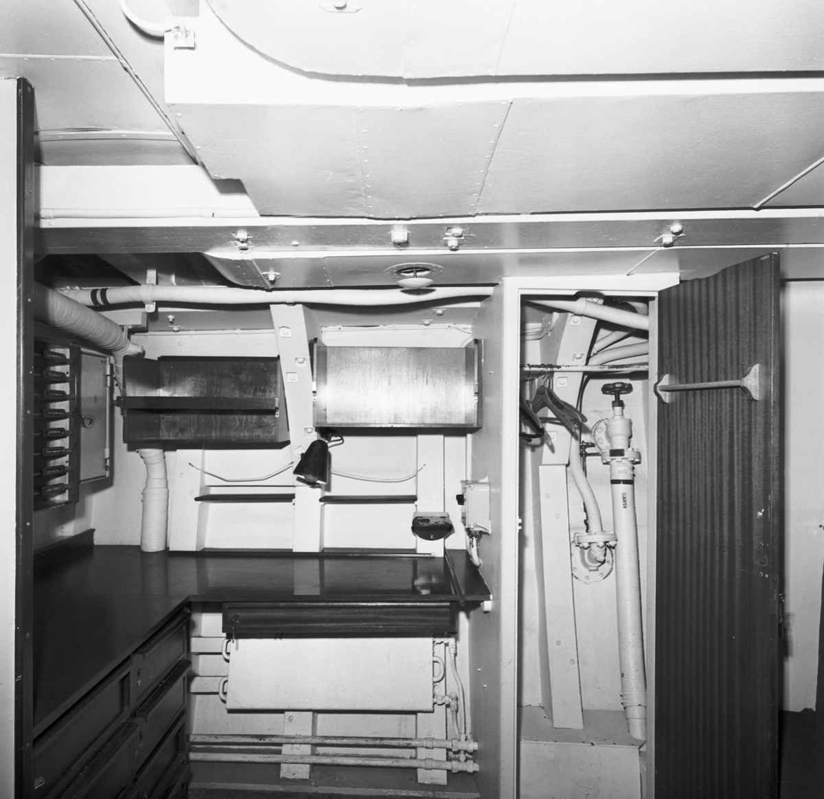Apparatplacering av minsvep Aspö