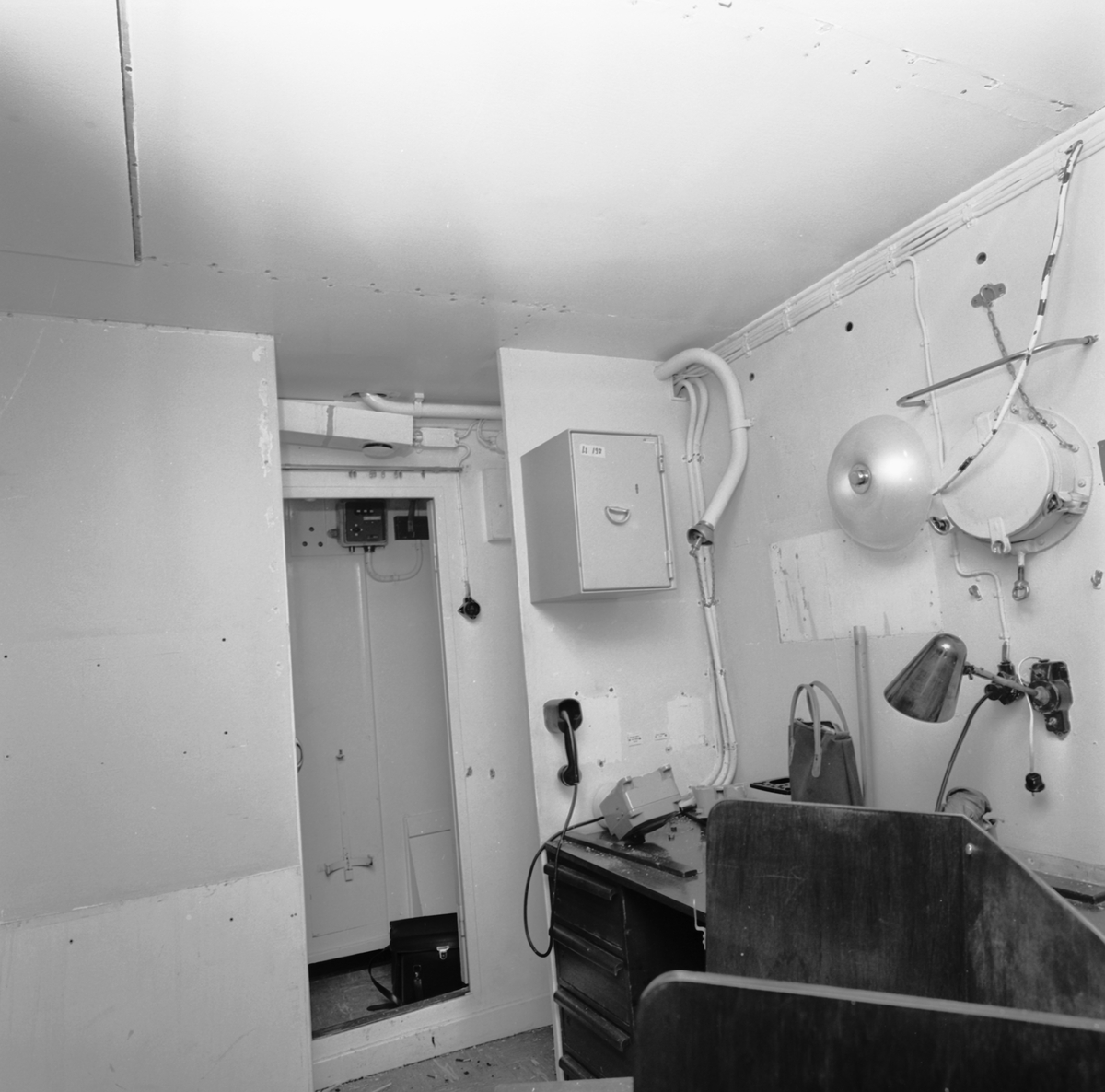 Apparatplacering av minsvep Aspö