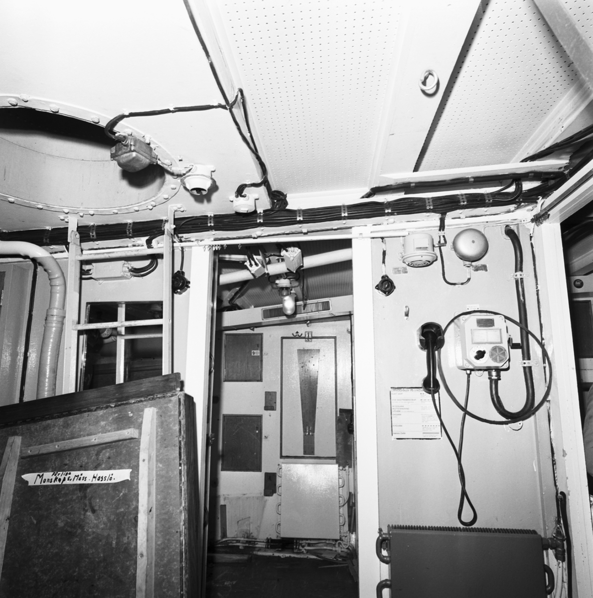 Apparatplacering av minsvep Hasslö