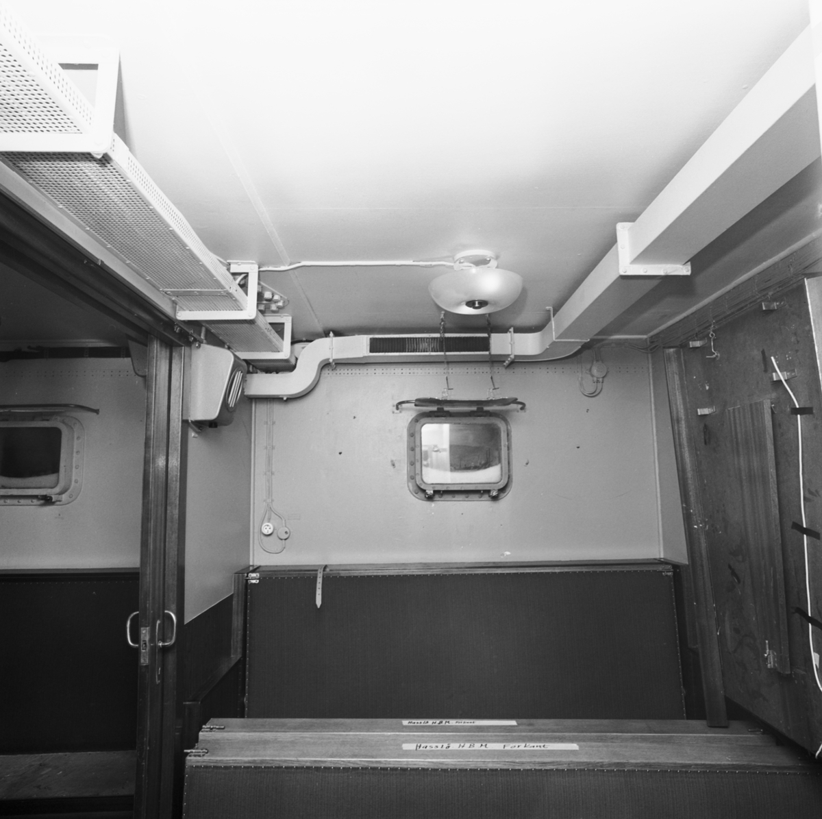 Apparatplacering av minsvep Hasslö