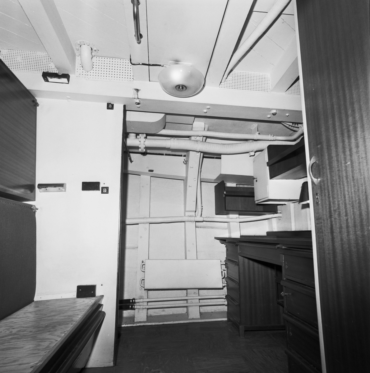 Apparatplacering av minsvep Hasslö