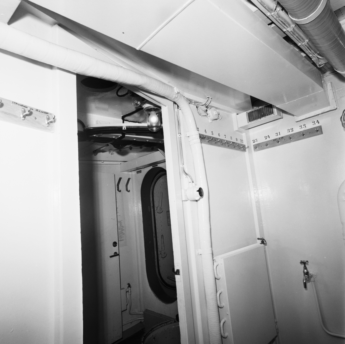 Apparatplacering av minsvep Hasslö