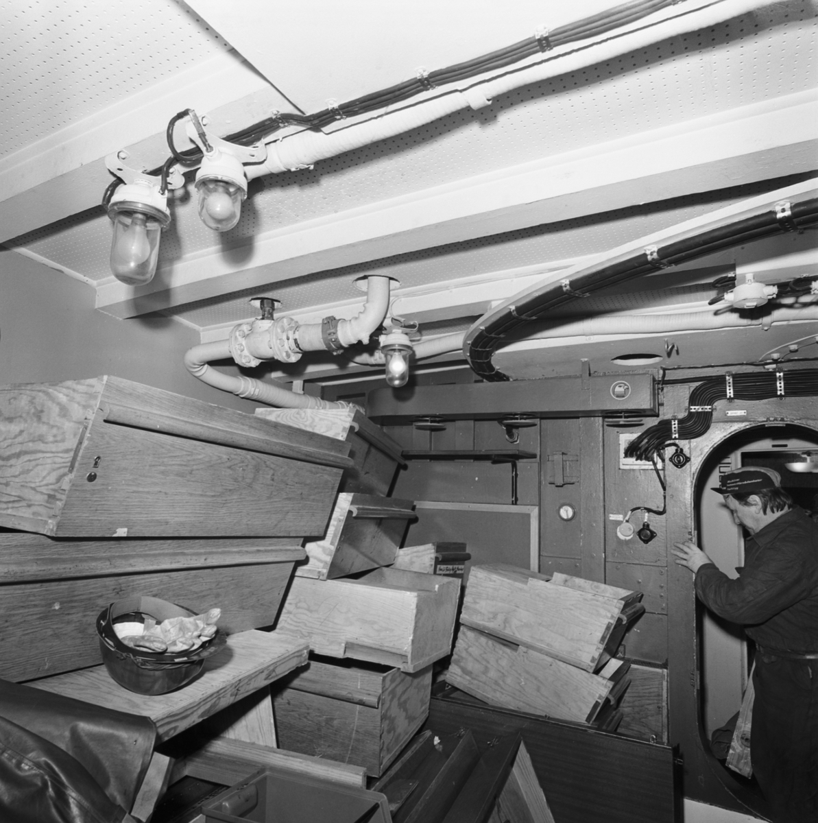 Apparatplacering av minsvep Hasslö