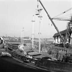 Gladan och Falken i polhemsdockan