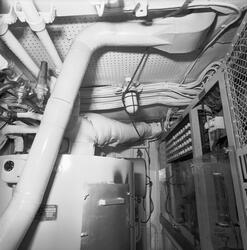 Int av radiohytt och maskinrum mins.Ornö