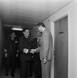 Besök av Columbianske Marinchef.