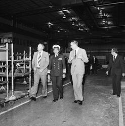 Besök av Columbianske Marinchef.