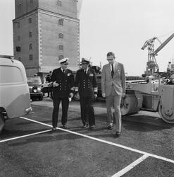 Besök av Columbianske Marinchef.