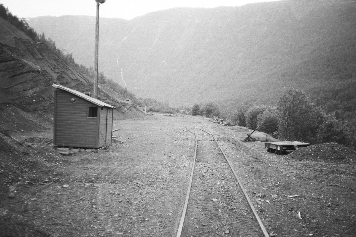 Sulitjelmabanen ved Sjønstå stasjon