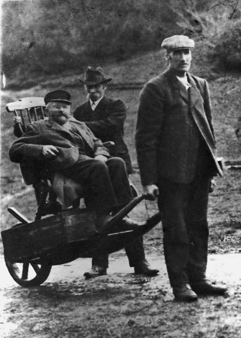 Tylldalens første rullestol,