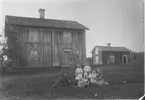 Erik och Margret Tåquist med barnen (i storleksordning) Märta, Brita, Erik-Gustav, Karl-Johan och Ingeborg.