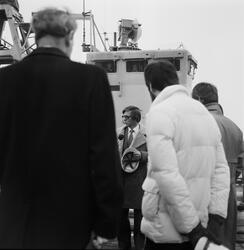 Besök av utrikesminister Ola Ullsten.