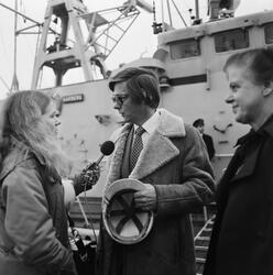 Besök av utrikesminister Ola Ullsten.