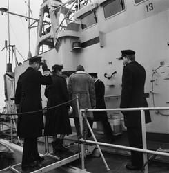 Besök av utrikesminister Ola Ullsten.