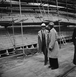 Besök av utrikesminister Ola Ullsten.