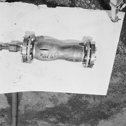 Provspräning av rörventiler i rörverkstan