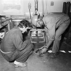 Personal på tackelkammaren