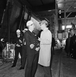 Besökare från Nordiska marinen