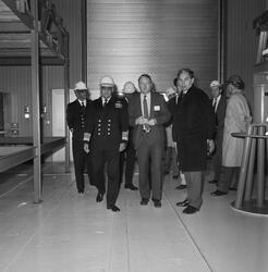 Indiskt marinchefsbesök å varvet