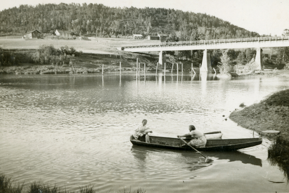 Østerå bru, Lunde