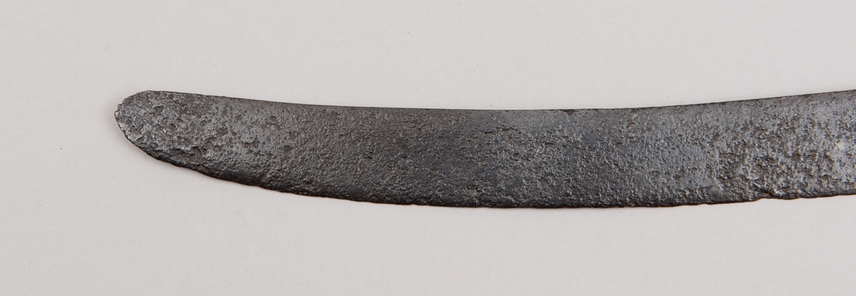 Artilleriunderoffisersabel M/1802 med klingevariant.