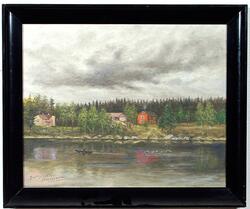 Boltzius födelsehem [Målning]