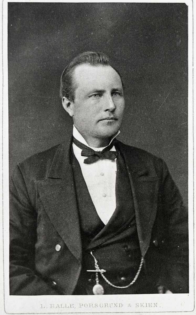 Portrettfoto av mann