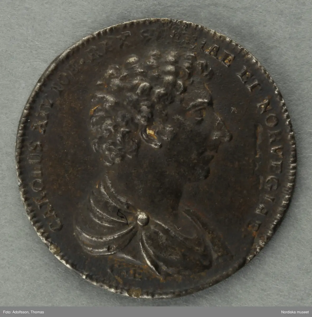 Kung av Sverige, regent 1809-1818. Även Kung av Norge 1814-1818
