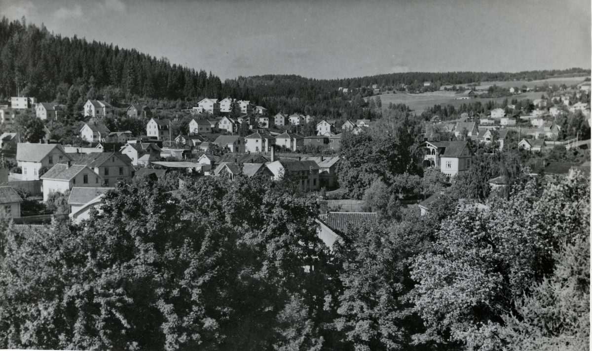 Gjøvik mot Bak-Hovde og Fastland 1948