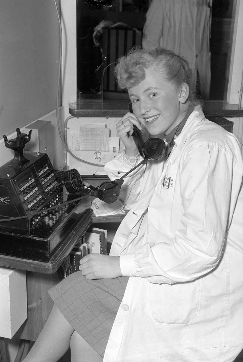 Sentralbordet hos K. Lund