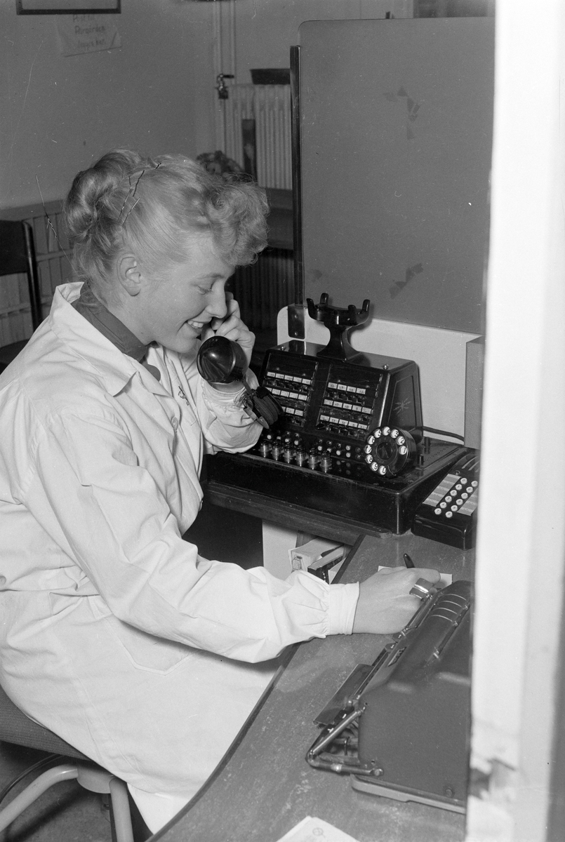 Sentralbordet hos K. Lund