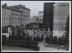 Bjørnstjerne Bjørnsons gravferd.