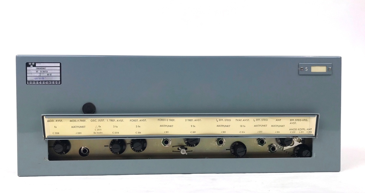 Sändarenhet, Radiostation RK-02.