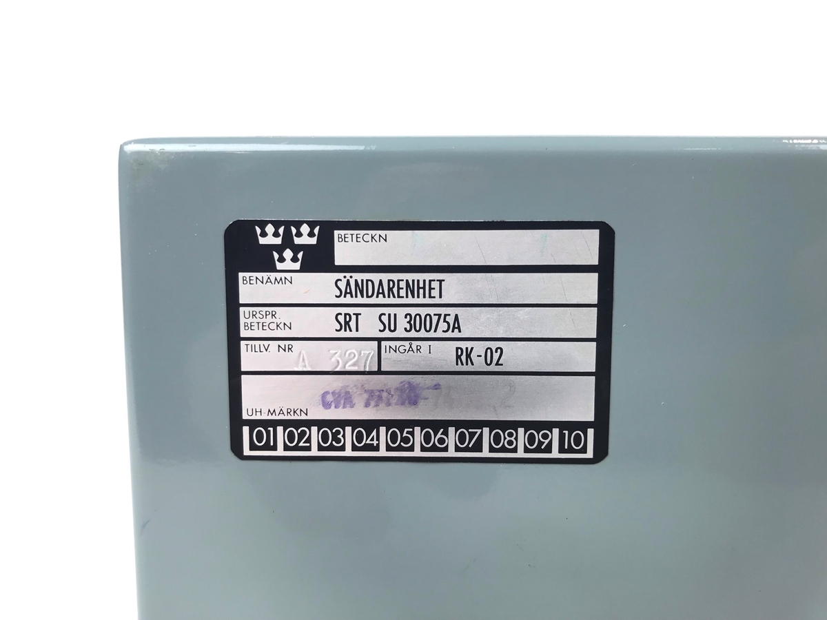 Sändarenhet, Radiostation RK-02.