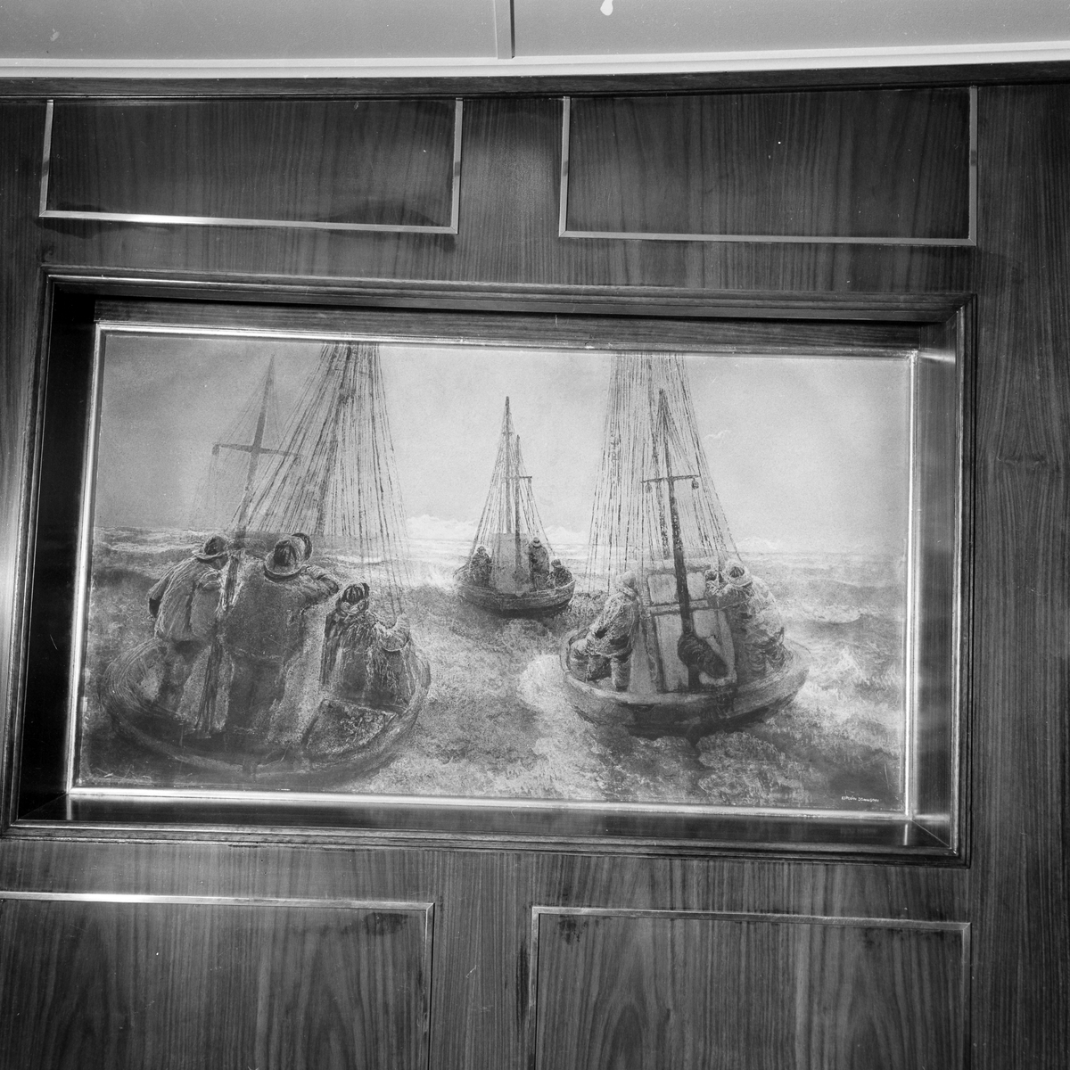 MS Ragnvald Jarls Jomfrutur. Ombord