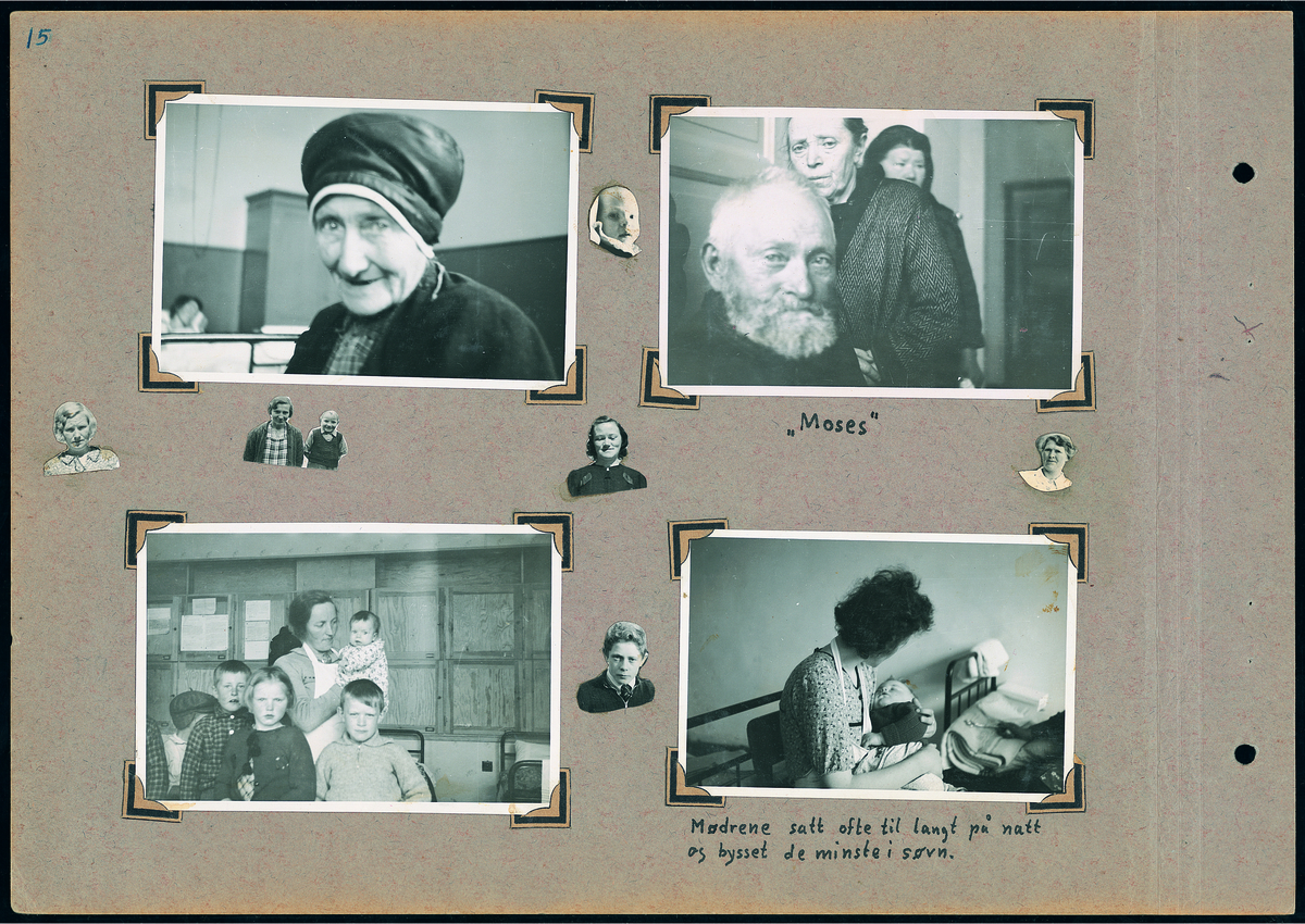 Storetveit skole i Bergen, tre personer. Mann, to kvinner. Grim Telle, ukjent og Elen Hagenes.