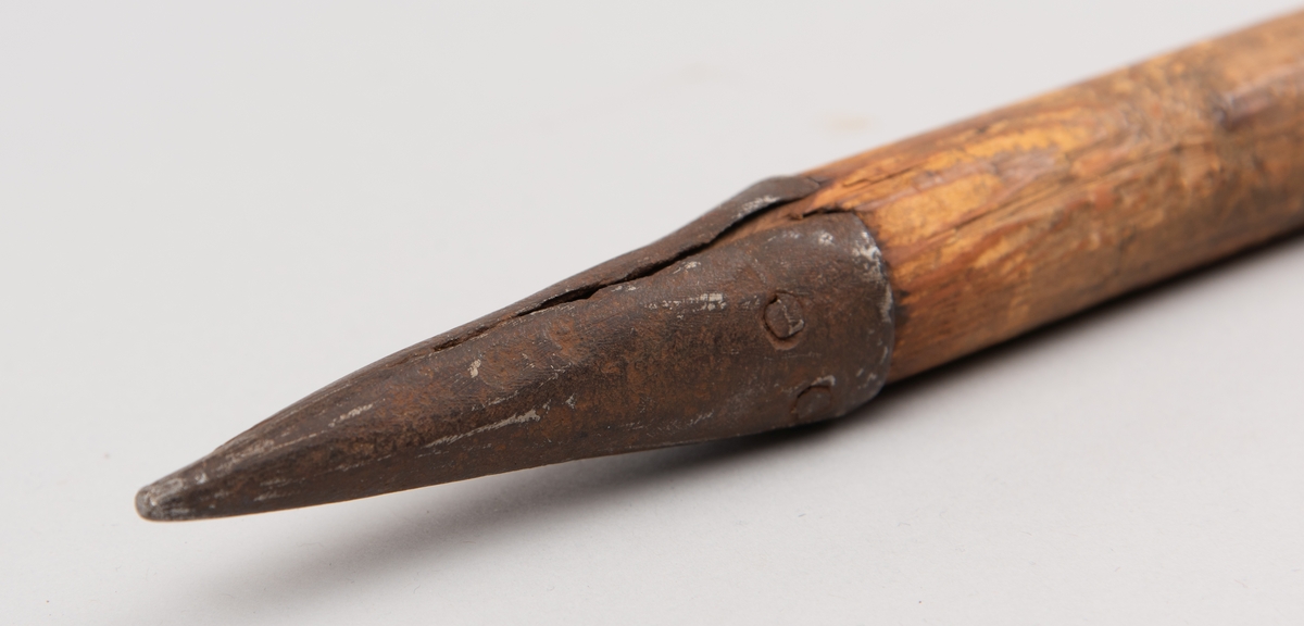 Halvpike med rombisk spiss benyttet av fotsoldater på 1600-1700-tallet.