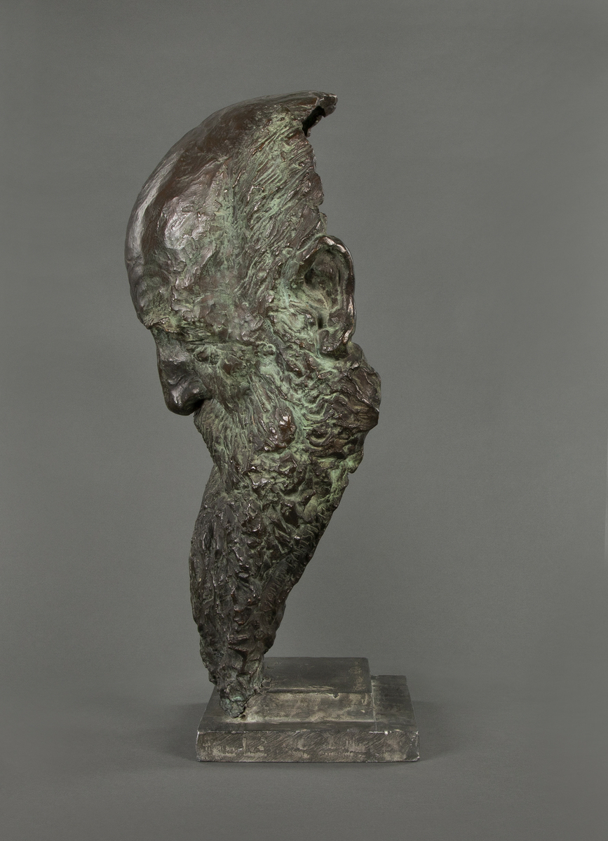 Portett av Christian Krohg [Bronsebyste]