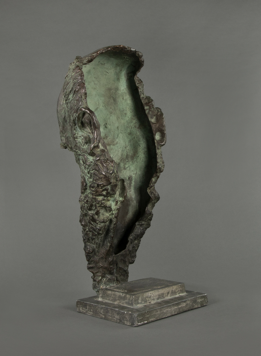 Portett av Christian Krohg [Bronsebyste]