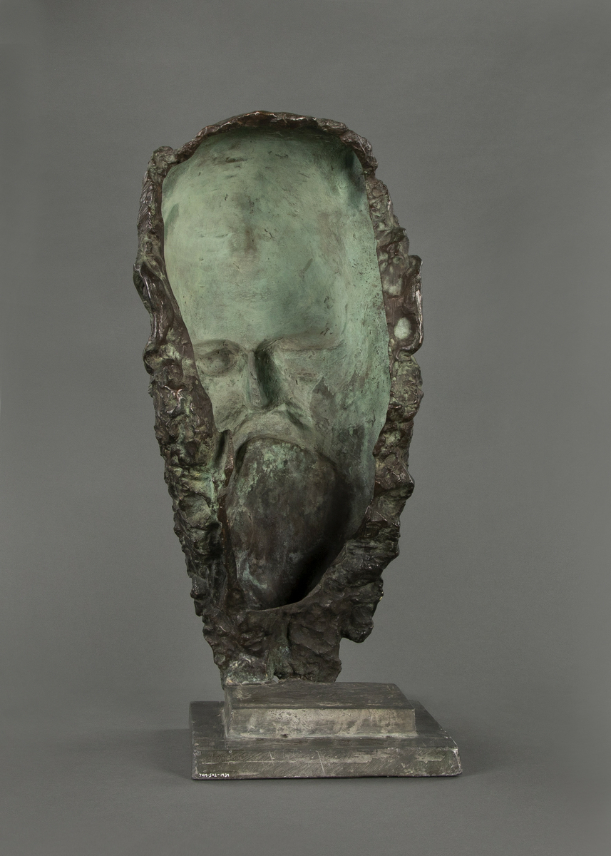 Portett av Christian Krohg [Bronsebyste]