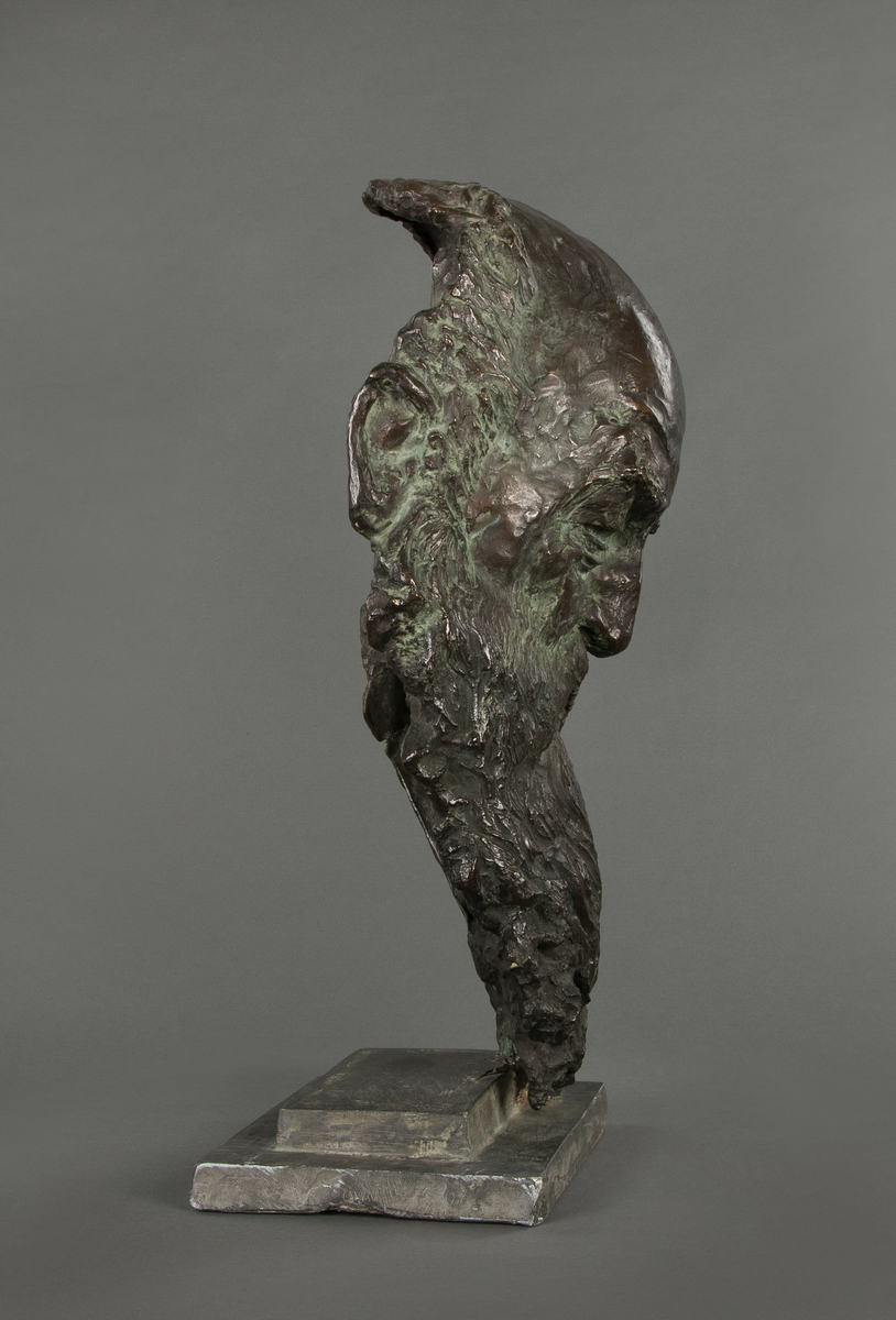 Portett av Christian Krohg [Bronsebyste]