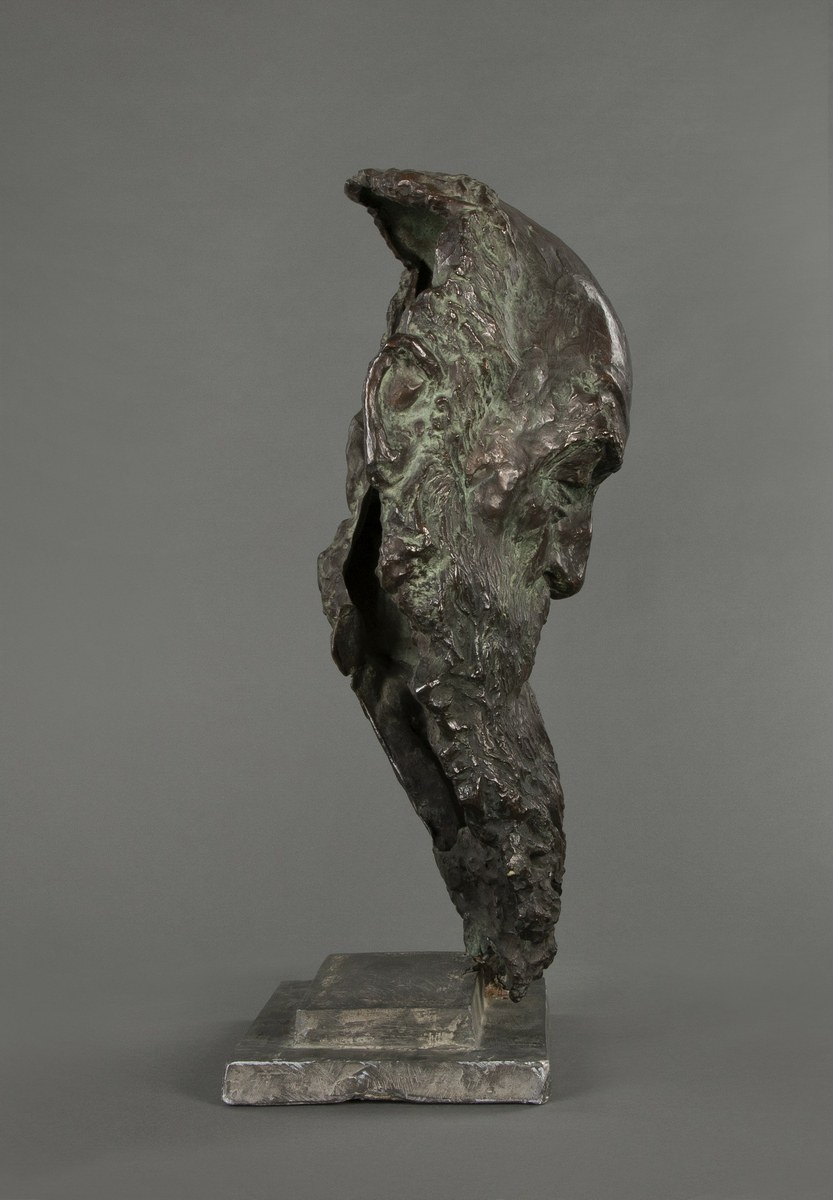 Portett av Christian Krohg [Bronsebyste]