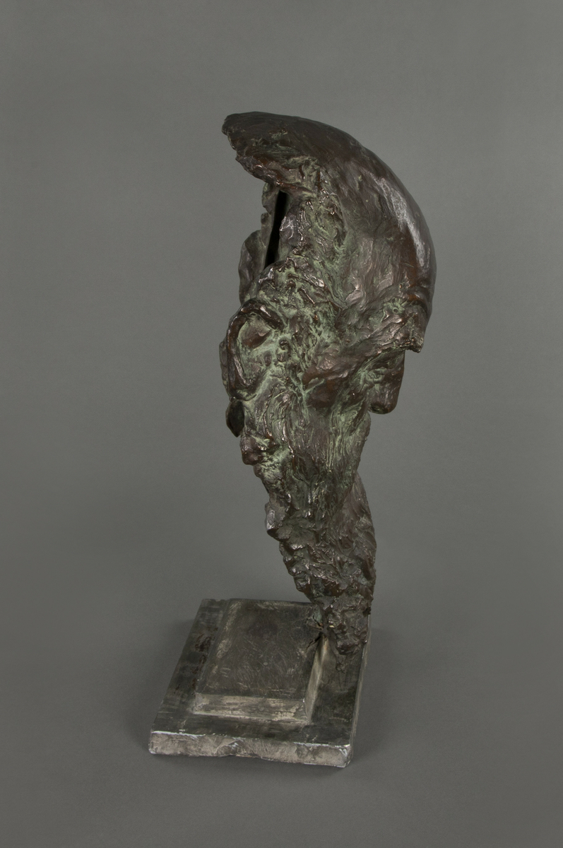Portett av Christian Krohg [Bronsebyste]