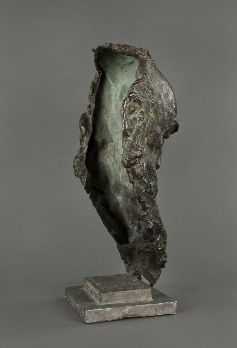 Portett av Christian Krohg [Bronsebyste]